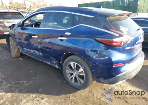 2020 Nissan Murano Sv Intelligent Awd z USA, uszkodzony, nr VIN 5N1AZ2BS2LN124245